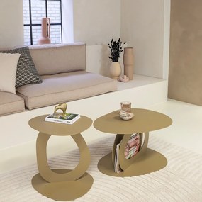 Метална странична масичка 39x46 cm Alto – Spinder Design