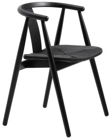 Черен трапезен стол Relate – Unique Furniture