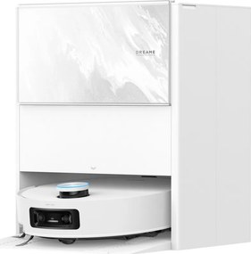 Прахосмукачка робот Dreame Aqua 10 Ultra Track RLR81CE-WH, 25000 Pa, 200 мин, 3.5/4 л, Сухо/мокро, AI камери, VersaLift DToF, Автоматично почистване на моп при 100°C, Бял