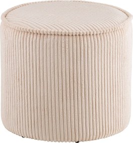 Бежова табуретка от рипсено кадифе Taupo – House Nordic