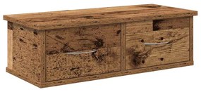 855858 vidaXL Стенни шкафове Old Wood 60x26x18,5 cm Инженерна дървесина