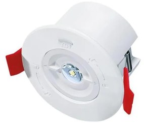 Solight WO533 - LED аварийно вградено осветително тяло LED/1,5W/230V 1800 mAh
