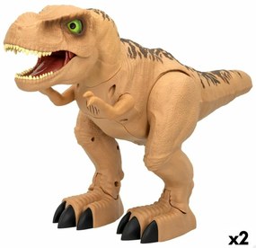 Фигурки Funville T-Rex 45 x 28 x 15 cm Пластмаса (2 броя)