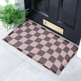 Изтривалка от PVC 40x70 cm Checkerboard – Artsy Doormats