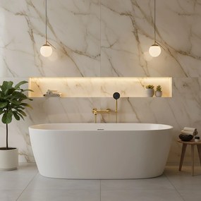 Смесител за вана Rea FOSTER Gold  Brush