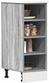 854198 vidaXL Долен шкаф Riga Grey Sonoma 30x44,5x81,5 cm Инженерна дървесина