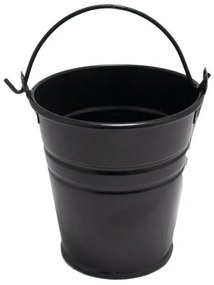 Horerano - Металнa кофичка за сервиране черна 10см-(5410-K)