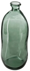 Ваза atmosphera Dame Jeanne, 73cm, Стъкло, Зелен