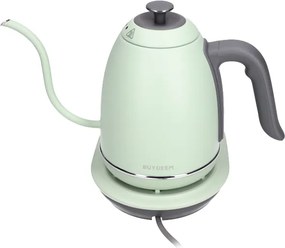 Електрическа кана Gooseneck BUYDEEM K821, 1000W, 0.8 л, Поддърждане на топло, NTC сензорна технология, LCD, Светлозелен