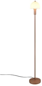 Подова лампа бронзова със стъклен абажур (височина 120 cm) Glenn – Trio