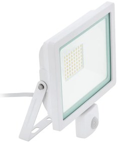 Eglo 64875 - LED Прожектор със сензор FILETTI LED/20W/230V 3000K IP44 бял