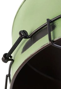 Индустриален плафон зелен 35 см - Barril