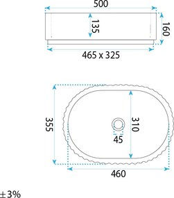 Умивалник за плот Margaret Black