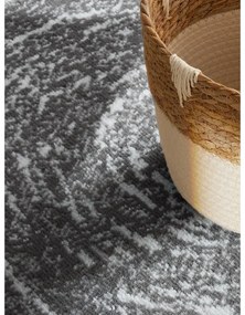 Сиво-кремав кръгъл килим ø 160 cm Gloria Cavallo – Hanse Home