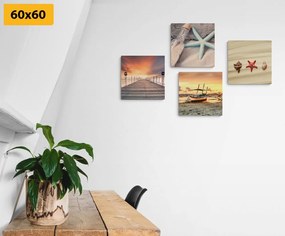 Комплект картини – Съкровища на морето и плажа