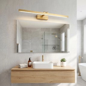 LED аплик за баня APP1865-1W 80 cm BRUSH GOLD