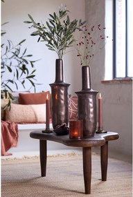 Масичка за кафе от масивно манго в тъмно естествен цвят 64x102 cm Canzo – Light &amp; Living