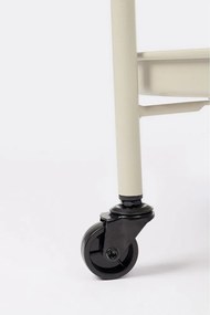 Стоманена маса за сервиране на колелца ø 44,5 cm Austin – Yes Everyday