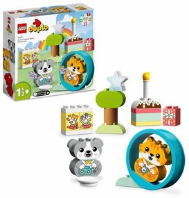 Playset Lego 10977 DUPLO My First Puppy Kitten (22 Части)