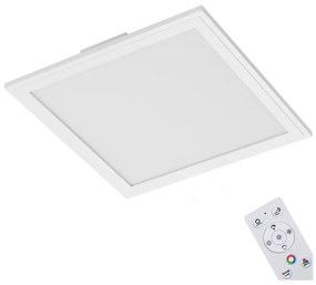 Brilo - LED RGB Димируем плафон COLOUR LED/15W/230V 3000-6500K + д.у.