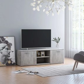 Sonata ТВ шкаф, бетонно сиво, 120x34x37 см, ПДЧ