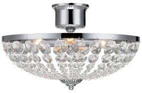 Осветително тяло за таван в сребрист цвят Gränsö – Markslöjd