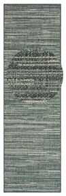 Зелен външен килим с протектор 250x80 cm Gemini - Elle Decoration