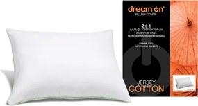 Протектор за възглавница Dream On, Jersey Cotton, 50x70, Мемори пяна