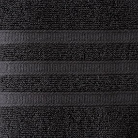 Тъмносиви памучни хавлиени кърпи в комплект от 2 бр. от тери 90x140 cm Zero Twist – Catherine Lansfield