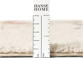 Кремав памучен детски килим подходящ за пране/ръчно изработен 140x200 cm Snuggle Leander – Hanse Home
