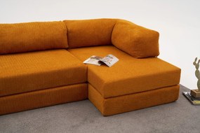Ъглов диван Comfort, цвят Оранжев