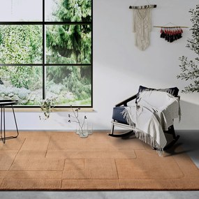 Кафяв ръчно изработен вълнен килим 160x230 cm Charlotte – Villeroy&amp;Boch
