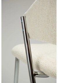 Кремав тапициран трапезен стол Zone – DAN-FORM Denmark