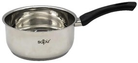 Касерола SAPIR SP 1210 OI12C, 0.4 литра, 12х5.5 см, Двойно дъно, Индукция, Инокс