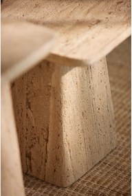 Странична масичка с скаменен плот за маса 45x45 cm Kepami – Light &amp; Living