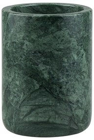 Тъмнозелена мраморна чаша за четки за зъби Marble – Mette Ditmer Denmark