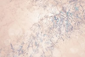 Самозалепващ тапет – Бежови абстрактни клони