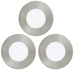 Eglo 94734 - КОМПЛЕКТ 3x LED вградени осветителни тела FUEVA 1xLED/2,7W/230V