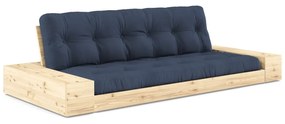 Тъмносин разтегателен диван 244 cm Base – Karup Design