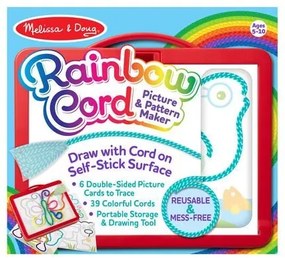 Melissa &amp; Doug - Творчески комплект за рисуване с въжета - Дъга