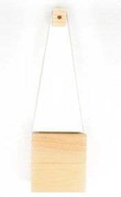 Саксия от бяла ела Colgantes, 17 x 62 cm - Surdic