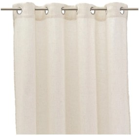 Бежова завеса със смес от лен 140x260 cm Fifties – Casa Selección