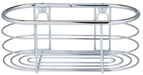 Сребърен рафт за душ Trestina, 26 x 11 cm - Wenko