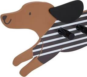 Детска закачалка atmosphera Dog, 50x20x6 cm, MDF