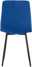 Кухненски стол Mona-Син (4) парчета