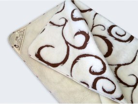 Многослойна завивка Merino Brown с камилска вълна, мерино и кашмир
