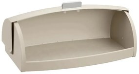 Кутия за хляб Klausberg KB 7932, 45 см, Ергономична дръжка, Метална, Бежов