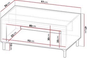 Холна маса Mossa-Mauro