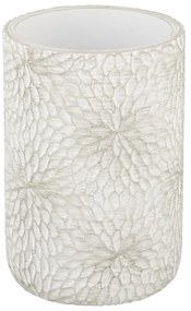 Чаша за четки за зъби от полиресин в бял и златист цвят Montalfano – Wenko