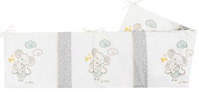 KIKKA BOO Обиколник за легло 180 см. JOYFUL MICE